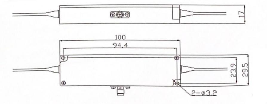 1064nm High Power Fiber AOM Series package FG