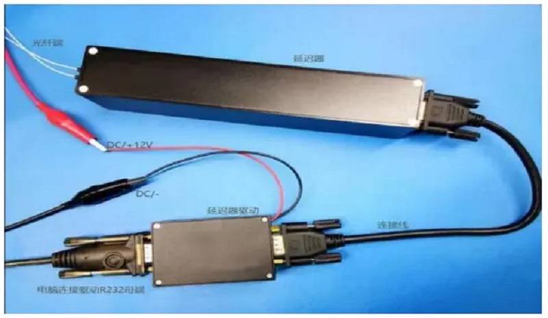 Electric Optical Fiber Delay Line