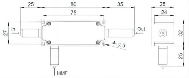 High Power(20W) Polarization Insensitive Isolator