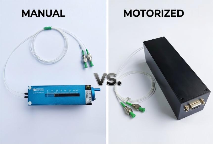 Manual vs. Motorized Variable Optical Delay Line