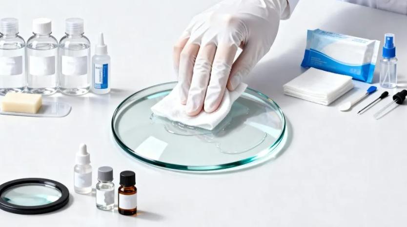 Optical Surface Cleaning
